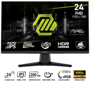 MSI MAG 242F 24" 200Hz 0.5MS FAST IPS