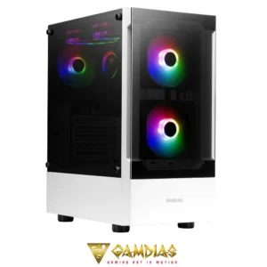 GAMDIAS TALOS E3 WH 3 Built-in 120mm ARGB Fans