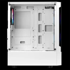 GAMDIAS TALOS E3 WH 3 Built-in 120mm ARGB Fans - Image 5
