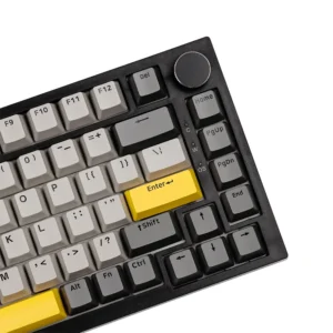 AJAZZ AK820 Wired Mechanical Keyboard with Knob, 75% ANSI Layout, 82 Keys, 5 Soundproof Foams, Hot Swap, Linear Switch - Image 3