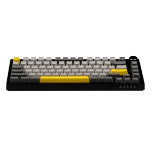 AJAZZ AK820 Wired Mechanical Keyboard with Knob, 75% ANSI Layout, 82 Keys, 5 Soundproof Foams, Hot Swap, Linear Switch - Image 6