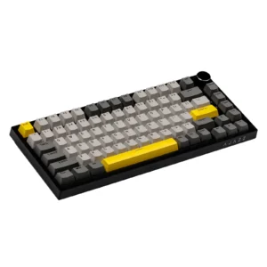 AJAZZ AK820 Wired Mechanical Keyboard with Knob, 75% ANSI Layout, 82 Keys, 5 Soundproof Foams, Hot Swap, Linear Switch - Image 8