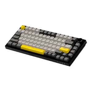 AJAZZ AK820 Wired Mechanical Keyboard with Knob, 75% ANSI Layout, 82 Keys, 5 Soundproof Foams, Hot Swap, Linear Switch - Image 9
