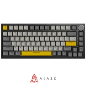 AJAZZ AK820 Wired Mechanical Keyboard with Knob, 75% ANSI Layout, 82 Keys, 5 Soundproof Foams, Hot Swap, Linear Switch - Image 10