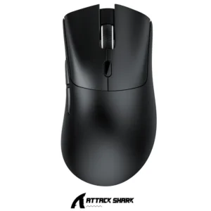 Mouse ATTACK SHARK R1 Wireless ,Tri-Mode Connection (2.4G/Wired/BT5.2),59g SUPERLIGHT, PixArt PAW3311 BK