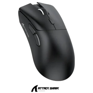 Mouse ATTACK SHARK R1 Wireless ,Tri-Mode Connection (2.4G/Wired/BT5.2),59g SUPERLIGHT, PixArt PAW3311 BK - Image 2