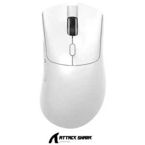 Mouse ATTACK SHARK R1 Wireless ,Tri-Mode Connection (2.4G/Wired/BT5.2),59g SUPERLIGHT, PixArt PAW3311 WH