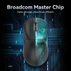 Mouse ATTACK SHARK X3 PRO 4K/8K Lightweight Tri-Mode(Wired/2.4GHz/BT) PAW3395 BLACK - Image 13