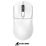 Mouse ATTACK SHARK X3 PRO 4K/8K Lightweight Tri-Mode(Wired/2.4GHz/BT) PAW3395 WHITE