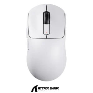 Mouse ATTACK SHARK X3 Wireless PAW3395 Superlight Lightweight Tri-Mode 2.4G/USB-C Wired/Bluetooth WH