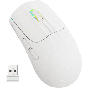 Mouse ATTACK SHARK X5 Wireless, Tri-Modes BT 5.1/2.4Ghz/USB-C,Lightweight 49g,PAW3212, Rechargeable Battery - Image 2