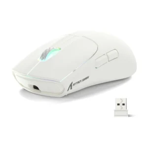 Mouse ATTACK SHARK X5 Wireless, Tri-Modes BT 5.1/2.4Ghz/USB-C,Lightweight 49g,PAW3212, Rechargeable Battery - Image 3