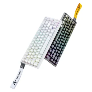 ATTACK SHARK X68 HE 60% Rapid Trigger Magnetic Switch Wired TKL with Adjustable Actuation,Hall Effect Magnetic Switch,8KHz Polling Rate,RGB Backlit BK - Image 2