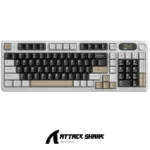ATTACK SHARK X98 Pro Wireless Mechanical Keyboard with Screen & Knob, 2.4G/USB-C/BT5.0