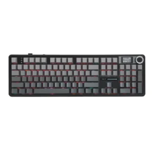 AULA F108 PRO Tri-Mode Connectivity,Hot Swappable with 8000mAh Battery,Pre-lubed Switches,RGB Backlit,PBT Keycaps,104 Keys - Image 3