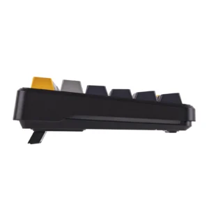 AULA F108 PRO Tri-Mode Connectivity,Hot Swappable with 8000mAh Battery,Pre-lubed Switches,RGB Backlit,PBT Keycaps,104 Keys GREY-YELLOW - Image 12