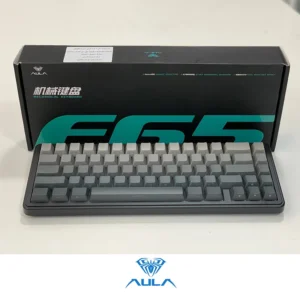 AULA EPOMAKER x F65 65% Wireless, Hot Swappable Gasket Five-Layer Padding, RGB Backlit, Bluetooth/2.4GHz/USB-C BK-GREY - Image 4