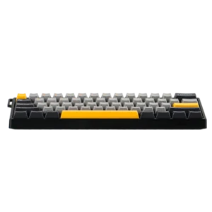 AULA WIN60 HE MAX VERSION 65%, Wing Chun Magnetic Switch Hot Swappable, Adjustable Actuation Rapid Trigger Mode, 8000 Hz Polling Rate GREY AND YELLOW - Image 5