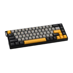 AULA WIN68 HE MAX VERSION 65%, Wing Chun Magnetic Switch Hot Swappable, Adjustable Actuation Rapid Trigger Mode, 8000 Hz Polling Rate GREY/YELLOW - Image 13