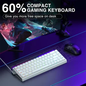 AULA Hero 68 HE 60% Wired, Hall Effect Magnetic Switch Keyboard with Adjustable Actuation, Fast Trigger Mode, 8K Hz Polling Rate, 0.125ms - Image 15