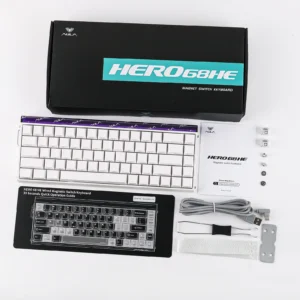 AULA Hero 68 HE 60% Wired, Hall Effect Magnetic Switch Keyboard with Adjustable Actuation, Fast Trigger Mode, 8K Hz Polling Rate, 0.125ms - Image 6