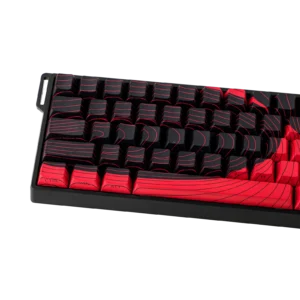 AULA WIN68 HE MAX VERSION 65%, Wing Chun Magnetic Switch Hot Swappable, Adjustable Actuation Rapid Trigger Mode, 8000 Hz Polling Rate BLACK/RED - Image 11