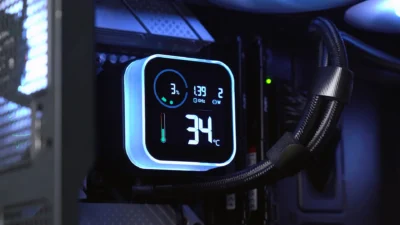 WATERCOOLING DEEPCOOL LQ360 WH WH DIGITAL - Image 2
