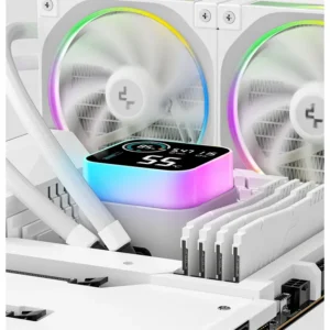 WATERCOOLING DEEPCOOL LQ360 WH WH DIGITAL - Image 3