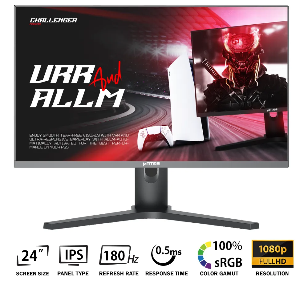 Matos Challenger-1 MATOS Challenger MSG238 FAST IPS 24" 0.5 MS FHD 180HZ - Image 1