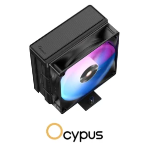 AIR COOLER Ocypus Delta A40 ARGB 4 Heat Pipes, PWM Fan BLACK - Image 2