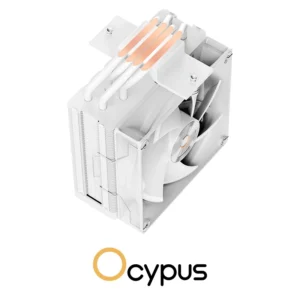AIR COOLER Ocypus Delta A40 ARGB 4 Heat Pipes, PWM Fan WHITE - Image 5