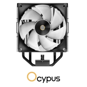 AIR COOLER Ocypus Delta A40 ARGB 4 Heat Pipes, PWM Fan BLACK - Image 3