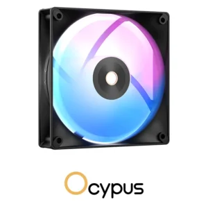 AIR COOLER Ocypus Delta A40 ARGB 4 Heat Pipes, PWM Fan BLACK - Image 7
