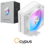 AIR COOLER Ocypus Delta A40 ARGB 4 Heat Pipes, PWM Fan WHITE