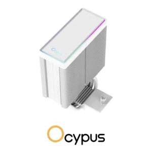 AIR COOLER Ocypus GAMMA A40 WH ARGB 4 Heat Pipes, PWM Fan - Image 8