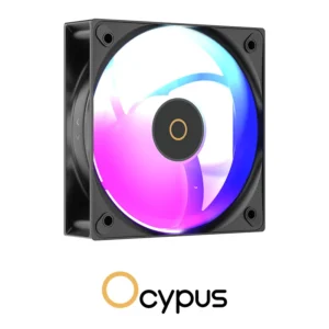 AIR COOLER Ocypus GAMMA A40 BK ARGB 4 Heat Pipes, PWM Fan - Image 4