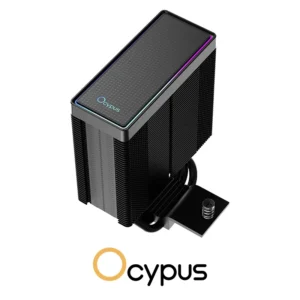 AIR COOLER Ocypus GAMMA A40 BK ARGB 4 Heat Pipes, PWM Fan - Image 5