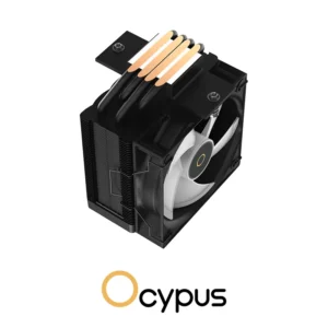 AIR COOLER Ocypus GAMMA A40 BK ARGB 4 Heat Pipes, PWM Fan - Image 9