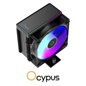 AIR COOLER Ocypus GAMMA A40 BK ARGB 4 Heat Pipes, PWM Fan - Image 10