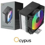 AIR COOLER Ocypus GAMMA A40 DIGITAL BK ARGB 4 Heat Pipes, PWM Fan
