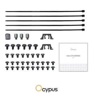 OCYPUS IOTA C70 ARGB Pre-Installed 6 ARGB Fans with Fan Hub BLACK - Image 6