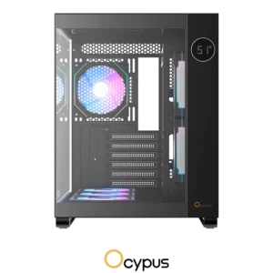 OCYPUS IOTA C70 ARGB Pre-Installed 6 ARGB Fans with Fan Hub BLACK - Image 8