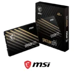 SSD MSI SPATIUM S270 480GB SATA III 6Gbps  2.5" 3D NAND
