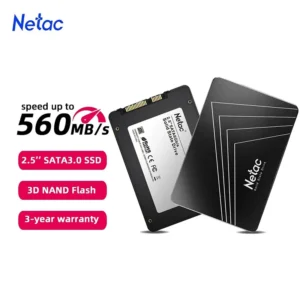 SSD NETAC 256GB SATA 6.0 Gb/s 2.5" (ONLY CONFIG) - Image 2