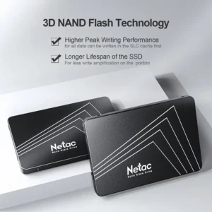 SSD NETAC 256GB SATA 6.0 Gb/s 2.5" (ONLY CONFIG) - Image 3