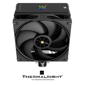 AIR COOLER THERMALRIGHT Assassin X120 R Digital ARGB BLACK Digital Screen TL-P12-S PWM Quiet Fan - Image 4