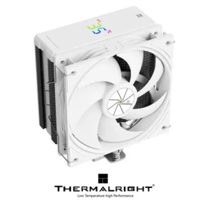 AIR COOLER THERMALRIGHT Assassin X120 R Digital ARGB WHITE Digital Screen TL-P12-S PWM Quiet Fan - Image 6