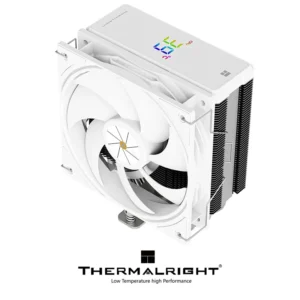 AIR COOLER THERMALRIGHT Assassin X120 R Digital ARGB WHITE Digital Screen TL-P12-S PWM Quiet Fan - Image 9