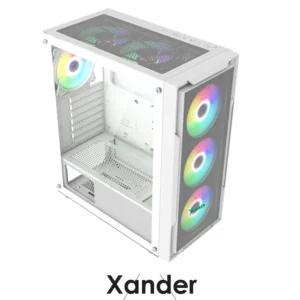 CASE XANDER HULKWHITE 4 FAN RGB 120mm - Image 2