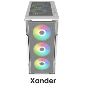CASE XANDER HULKWHITE 4 FAN RGB 120mm - Image 3